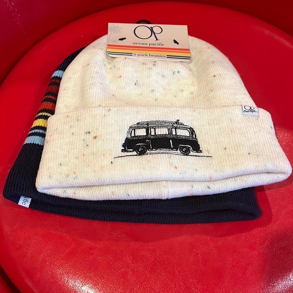 NWT Ocean Pacific 2pk beanies